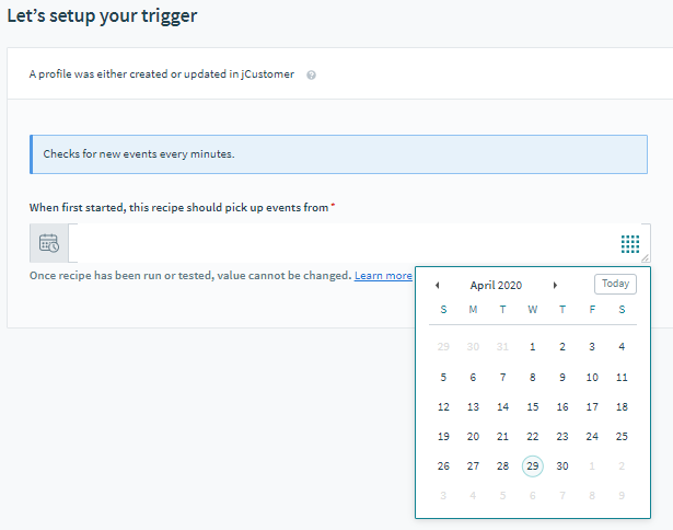 setup trigger