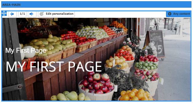 edit personalization